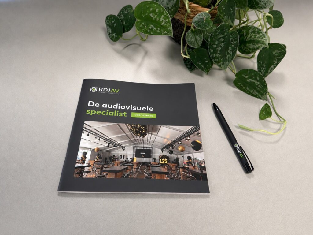 Brochure voor events