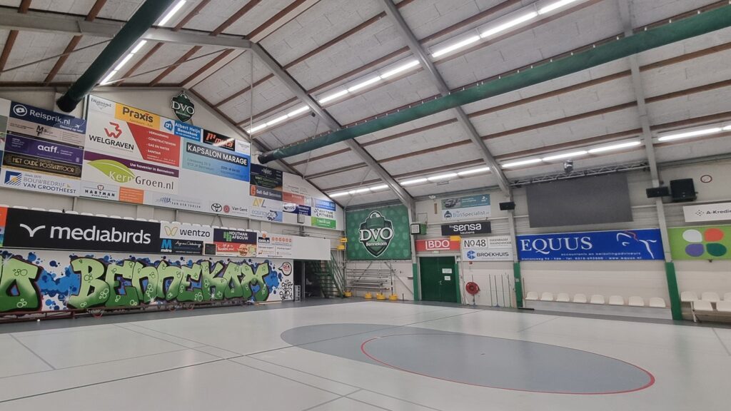 Geluidsinstallatie sporthal