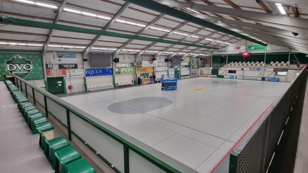 Geluid dat de hele sporthal in beweging brengt